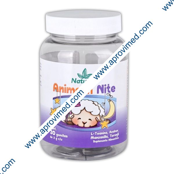 ANIMALIN NITE Fco. c/30 Gomitas. 3 G.