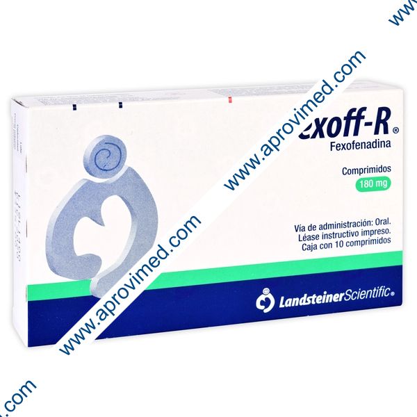 FEXOFF-R c/10 COMPS. 180 MG.