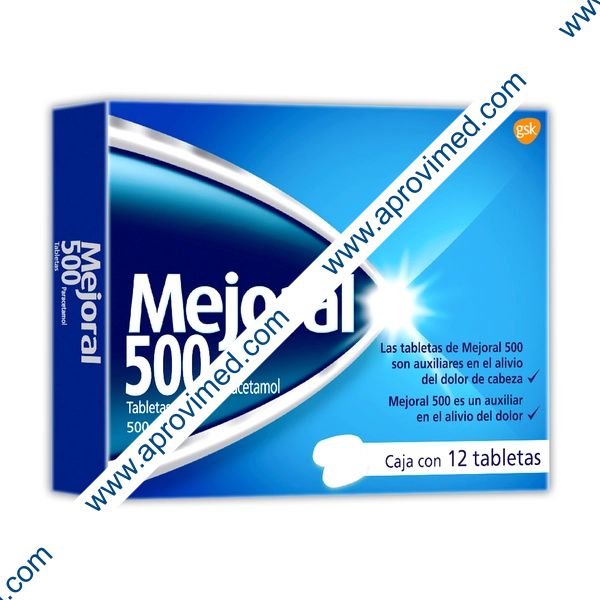MEJORAL 500 c/12 TABS. 500 MG.