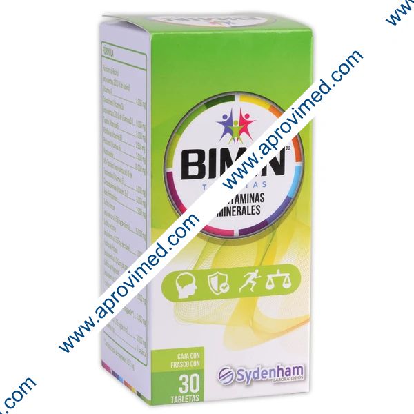BIMIN c/ 30 TABLETAS.