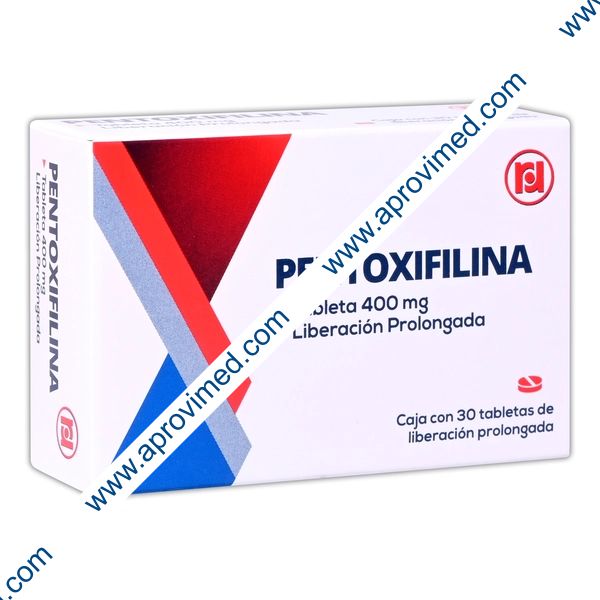 PENTOXIFILINA (Randall) c/30 TABS. L.P. 400 MG.