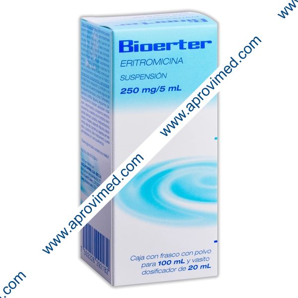 BIOERTER SUSP. Fco. 100 ML. 250 MG/5 ML.