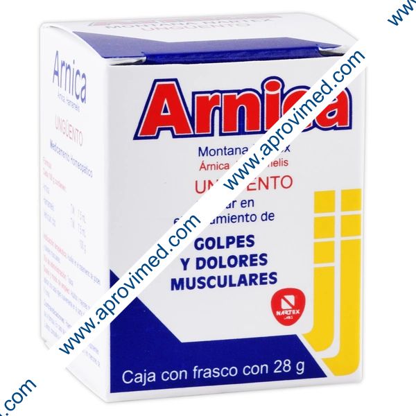 ÁRNICA UNGÜENTO Tarro c/28 G. 7.5-7.5 ML/100 G.
