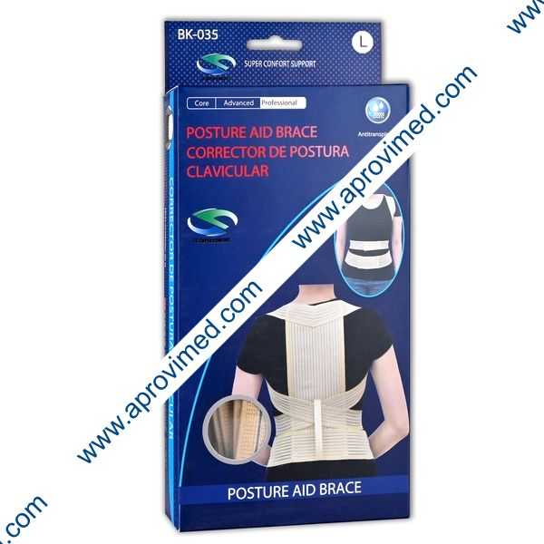 CORRECTOR DE POSTURA CLAVICULAR (Super Confort) T: GDE. c/1 Pza.