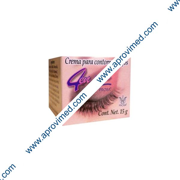 CREMA p/CONTORNO DE OJOS 4 en UNO Tarro c/15 G.