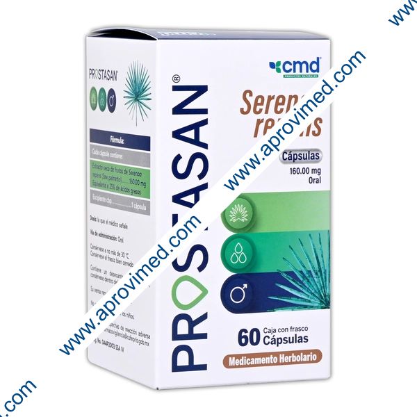 PROSTASAN Caja/Frasco c/60 CAPS. 160 MG.