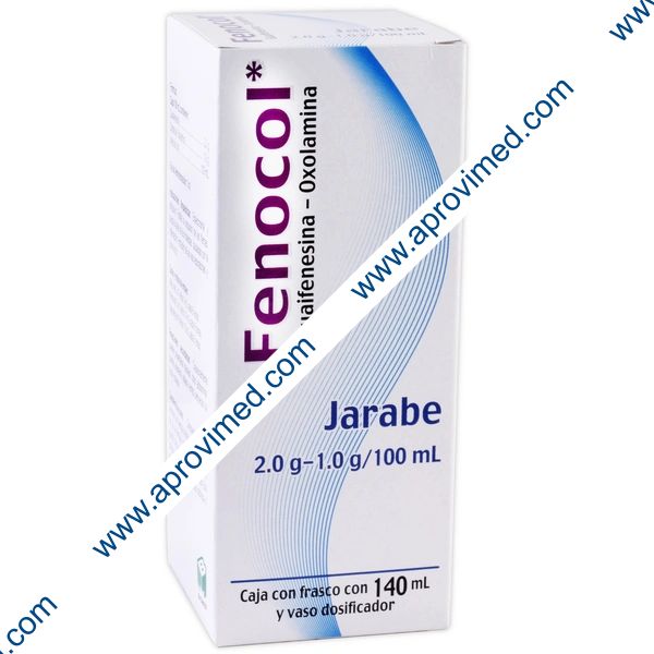 FENOCOL JARABE Fco. 140 ML. 2.0-1.0 G/100 ML.