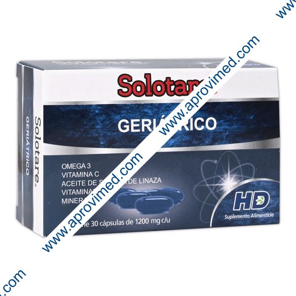SOLOTARE GERIÁTRICO c/30 CAPS. 1200 MG.