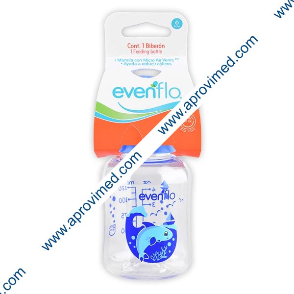 BIBERÓN "Sea Friends" c/MAMILA 4 OZ/120 ML.