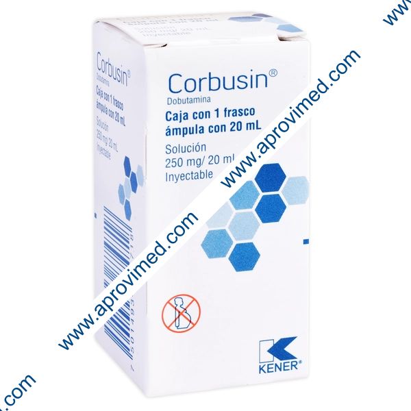 CORBUSIN Sol. Iny. c/1 FCO. AMP. 250 MG/20 ML.