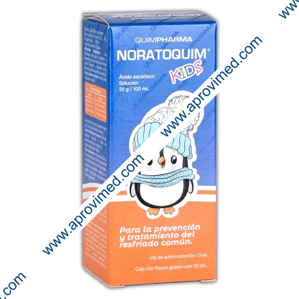 NORATOQUIM KIDS SOL. Fco. Gotero 20 ML. 20 G/100 ML.