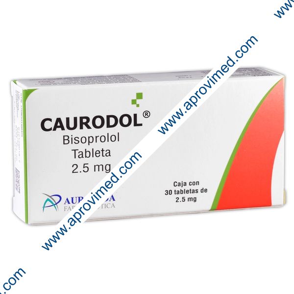 CAURODOL c/30 TABS. 2.5 MG.