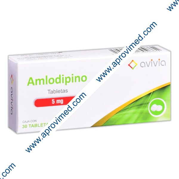 AMLODIPINO (Avivia) c/ 30 TABS. 5 MG.