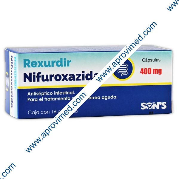 REXURDIR c/16 CAPS. 400 MG.