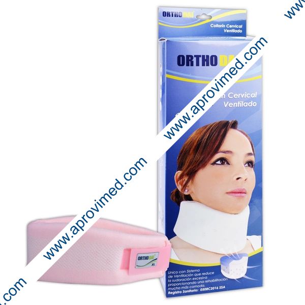 COLLARÍN CERVICAL BLANDO VENTILADO Rosa (OrthoDai) EX-GDE. c/1 Pza.