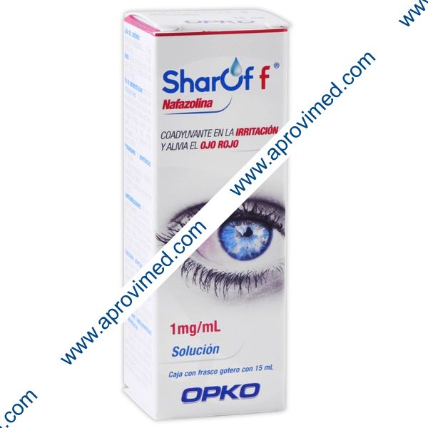 SHAROFF Sol. Oftálmica Fco. Gotero 15 ML. 1 MG/1 ML.
