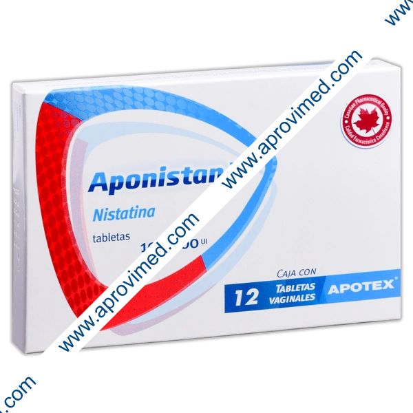 APONISTAN-V c/12 TABS. Vaginales 100,000 U.I.
