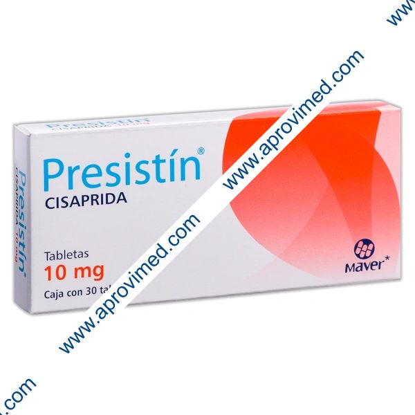 PRESISTIN c/30 TABS. 10 MG.