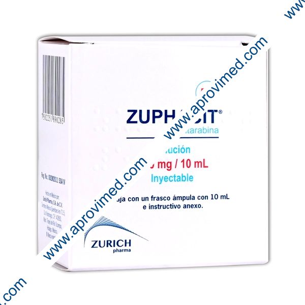 ZUPHACIT Sol. Iny. c/1 FCO. AMP. 500 MG/10 ML.