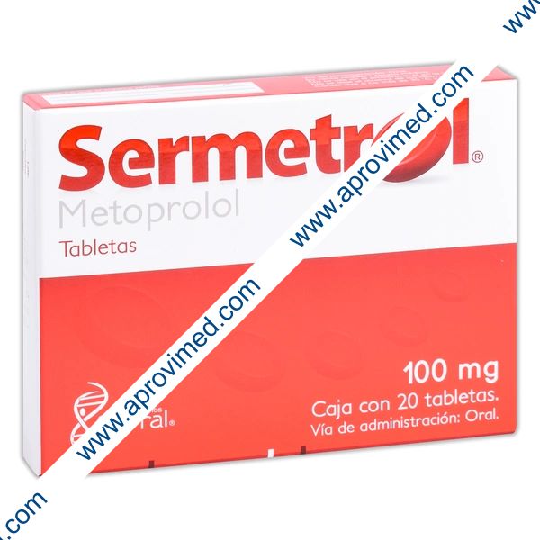 SERMETROL c/20 TABS. 100 MG.