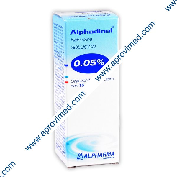 ALPHADINAL 0.05% SOL. NASAL Fco. Gotero 15 ML.