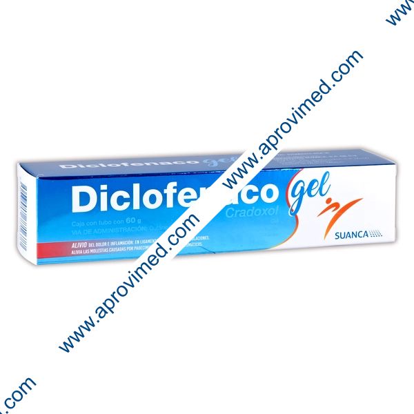 CRADOXOL GEL 1.160% Tubo c/60 G.