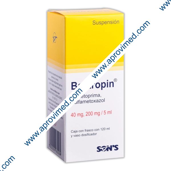 BACTROPIN SUSP. Fco. 120 ML. 40-200 MG/5 ML.