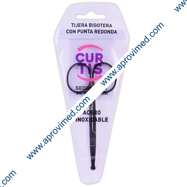 TIJERAS PARA NARIZ/BIGOTERA (Curtis) Blister c/1 Pza.