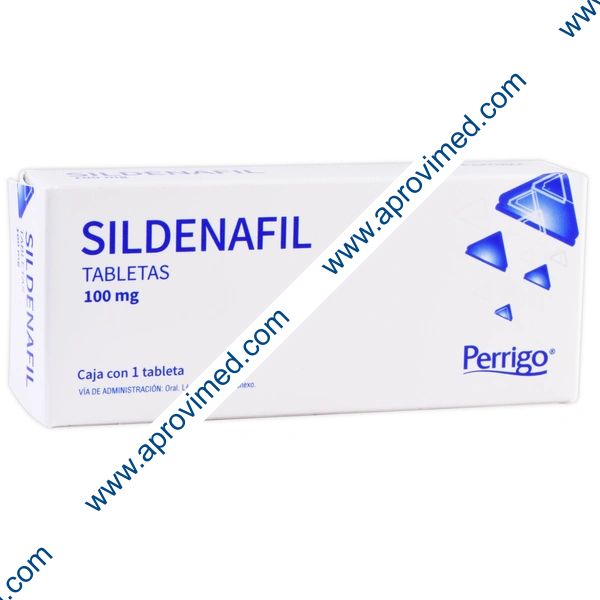 SILDENAFIL (Perrigo) c/1 TABLETA 100 MG.