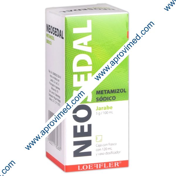 NEOSEDAL JARABE Fco. 120 ML. 5 G/100 ML.