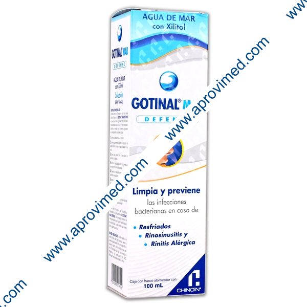 GOTINAL Agua de Mar SOL. NASAL SPRAY Fco. 100 ML.