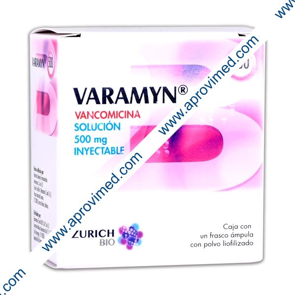 VARAMYN Sol. Iny. c/1 FCO. AMP. 500 MG.