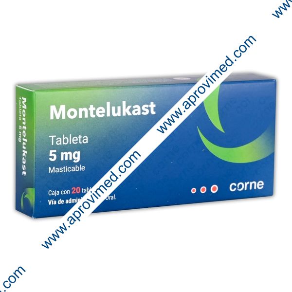 MONTELUKAST (Corne) c/20 TABS. Masticables 5 MG.