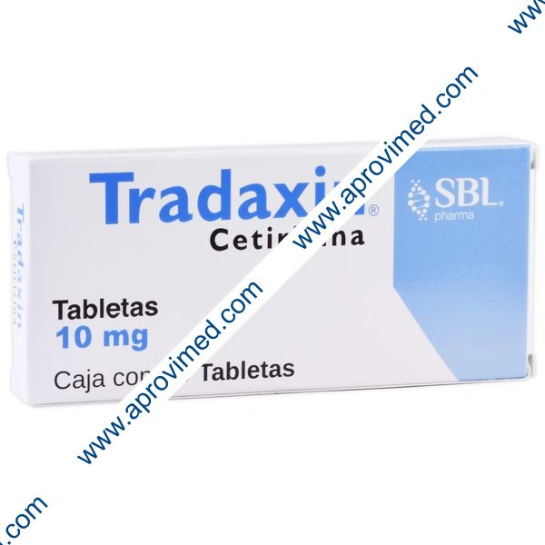 TRADAXIN Cja. c/10 TABS. 10 MG.