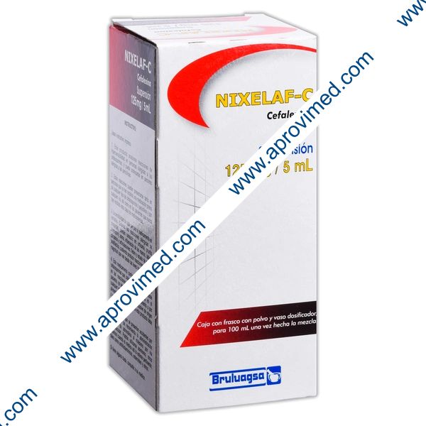 NIXELAF-C SUSP. Fco. 100 ML. 125 MG/5 ML.