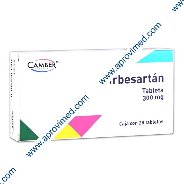 IRBESARTÁN (Camber) c/28 TABS. 300 MG.
