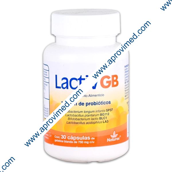 LACTIV GB c/30 CAPS. 750 MG.