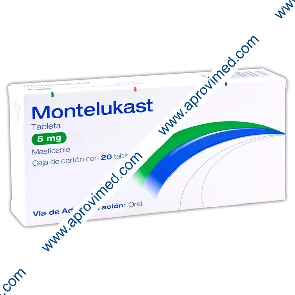 MONTELUKAST (Neolpharma) c/20 TABS. Masticables 5 MG.