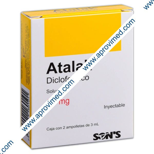 ATALAK Sol. Iny. c/2 AMPTAS. 75 MG/3 ML.