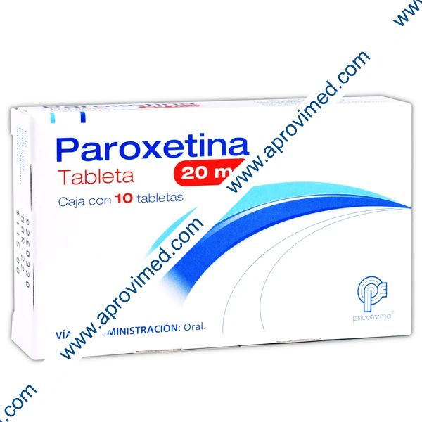 PAROXETINA (Psicofarma) c/10 TABS. 20 MG.