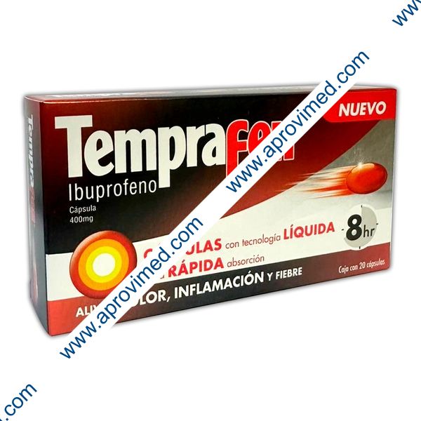 TEMPRA FEN c/20 CAPS. 400MG.