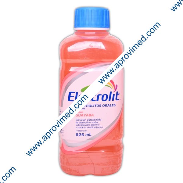 ELECTROLIT Electrolitos Orales SOL. SAB. GUAYABA 625 ML.