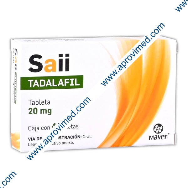 SAII c/4 TABLETAS 20 MG.