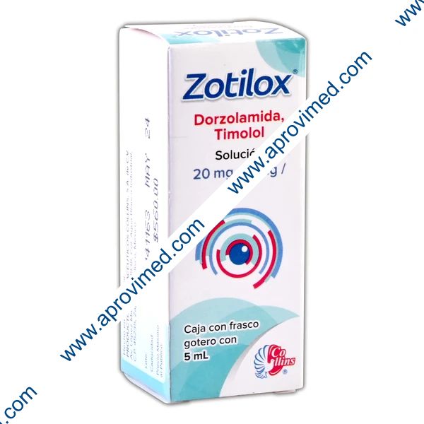 ZOTILOX SOL. Oftálmica Fco. Gotero 5 ML. 20-5 MG/1 ML.