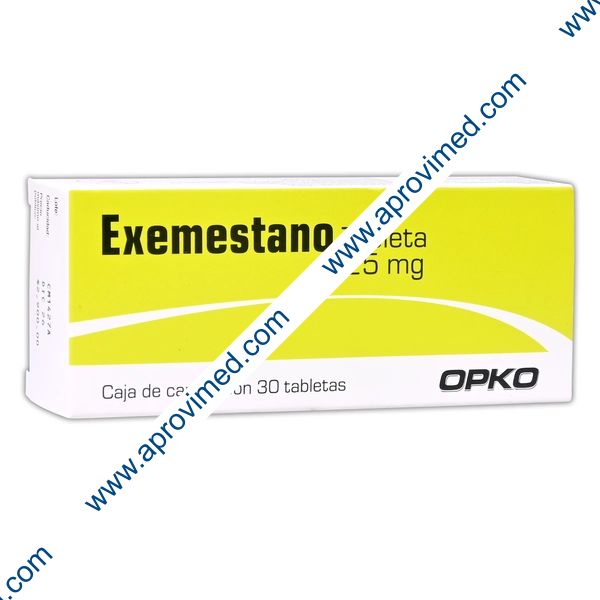 EXEMESTANO (Opko) c/30 TABS. 25 MG.