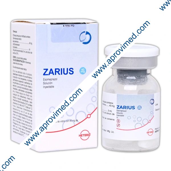 ZARIUS Sol. Iny. c/1 FCO. AMP. 40 MG/5 ML.