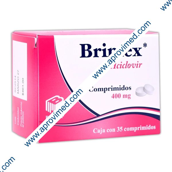 BRIMEX c/35 COMPS. 400 MG.