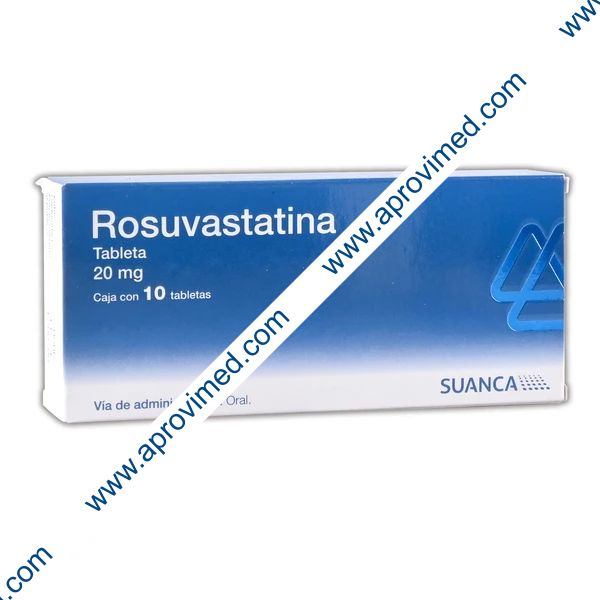 ROSUVASTATINA (Suanca) c/10 TABS. 20 MG.