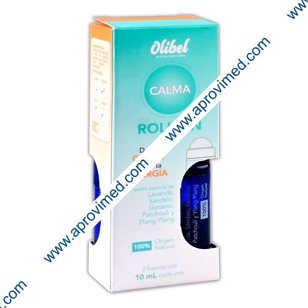 OLIBEL CALMA Y ENERGÍA ROLL ON Caja c/2 FCOS. 10 ML.