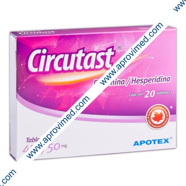 CIRCUTAST c/20 TABS. 450/50 MG.
